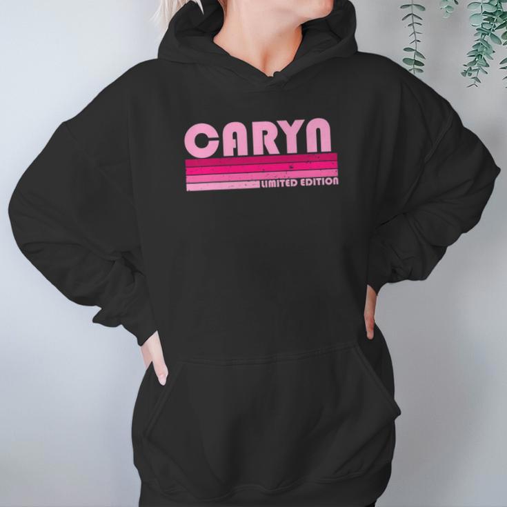 Caryn Name Personalized Retro Vintage 80S 90S Birthday Hoodie Gifts for Women