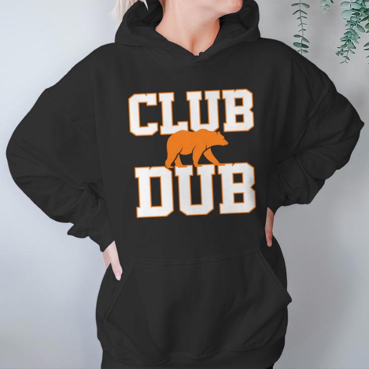 Chicago Sports Fan Club Dub Football Logo Hoodie Gifts for Women