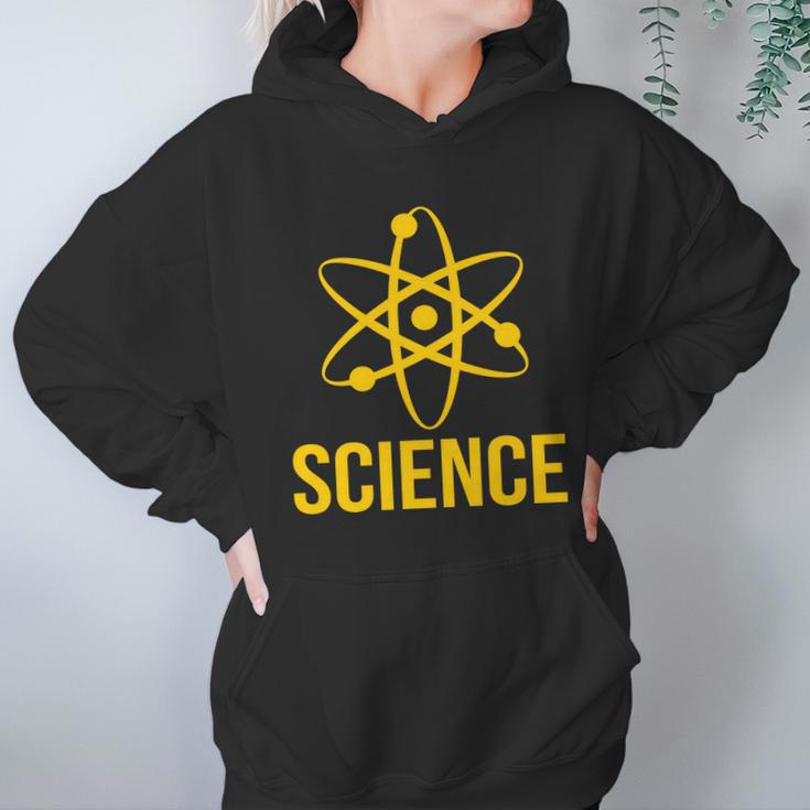 Classic Science Atom Logo Hoodie Gifts for Women