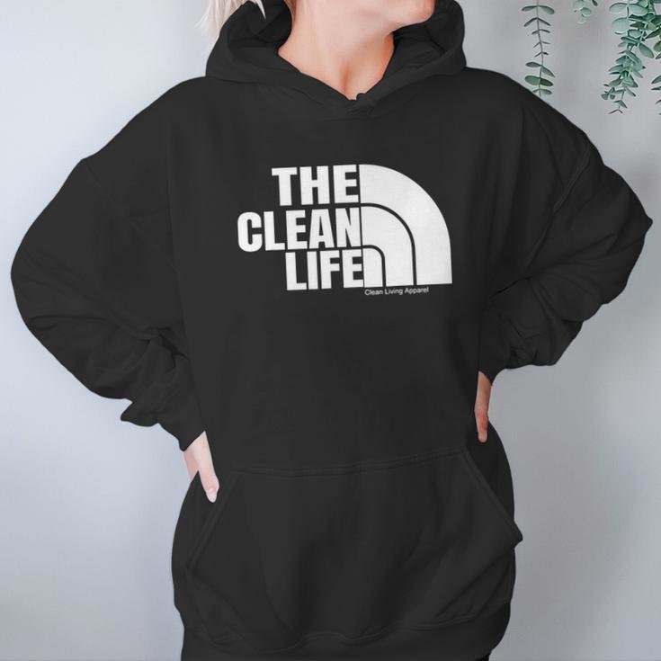 The Clean Life Narcotics Anonymous Hoodie Gifts for Women