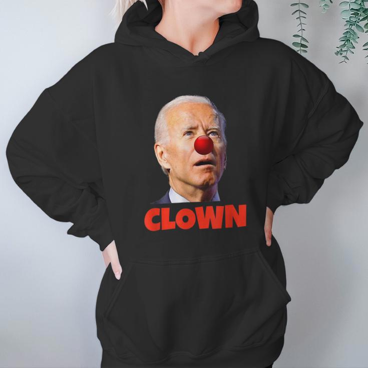 Clown Show Joe Funny Joe Biden Is A Democratic Clown Hoodie Gifts for Women