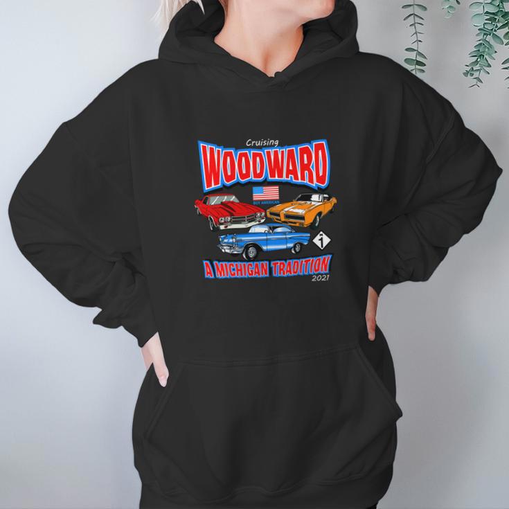 Cruising Woodward Ave M1 A Michigan Tradition Hoodie Gifts for Women