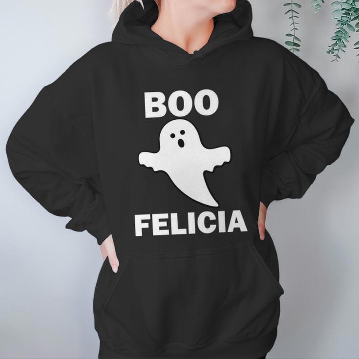 Cute Halloween Funny Halloween Day Boo Felicia Hoodie Gifts for Women