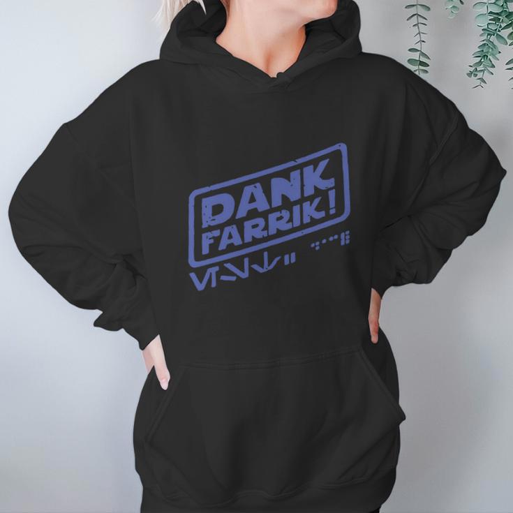 Dank Farrik Blue Hoodie Gifts for Women