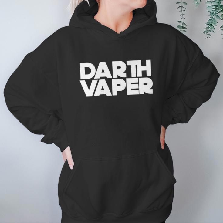 Darth Vaper Vape Life Vaping Nerd Geek Funny Joke Hoodie Gifts for Women