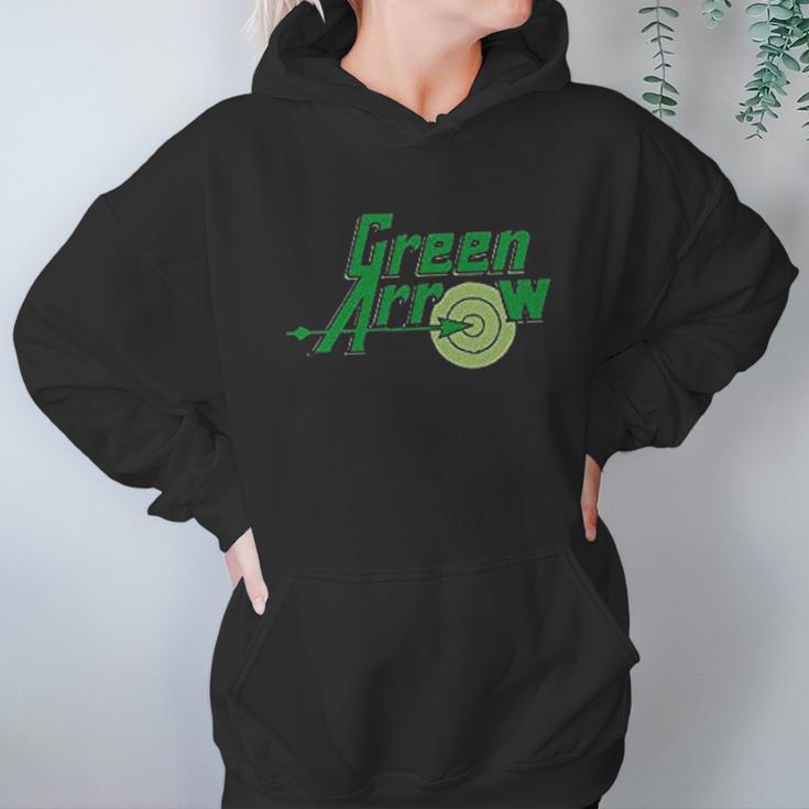 Dc Comics Green Text Logo Hoodie Gifts for Women