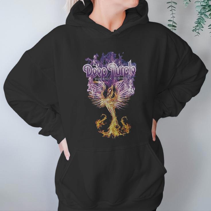 Deep Purple Phoenix Rising Hoodie Gifts for Women