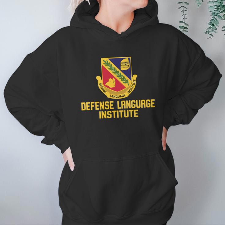 Defense Language Institute Hoodie Gifts for Women