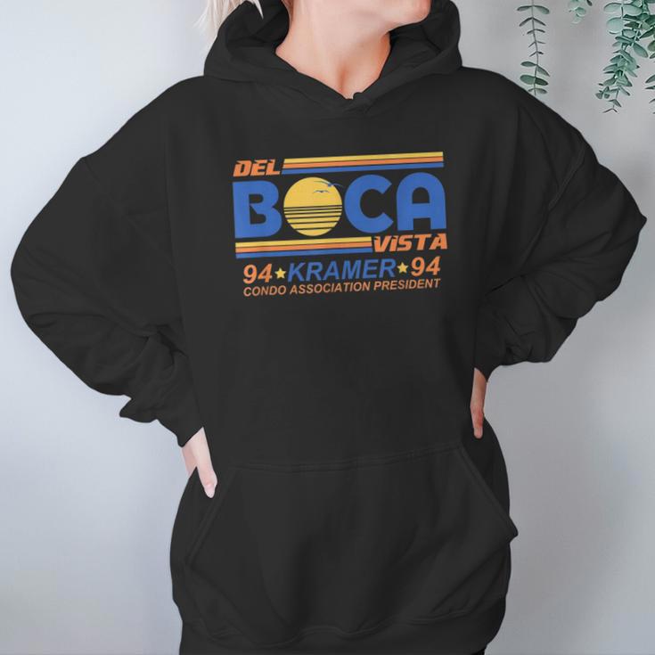 Del Boca Vista Retirement Community Funny Hoodie Gifts for Women