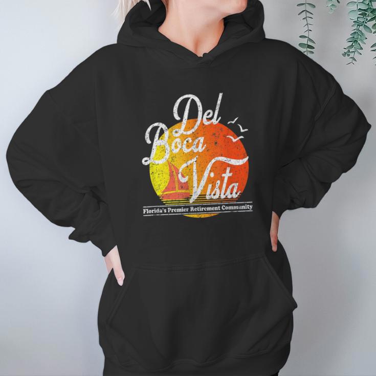 Del Boca Vista Retirement Funny Hoodie Gifts for Women