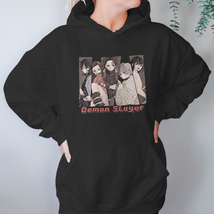 Demon Slayer Characters Art Hoodie Gifts for Women