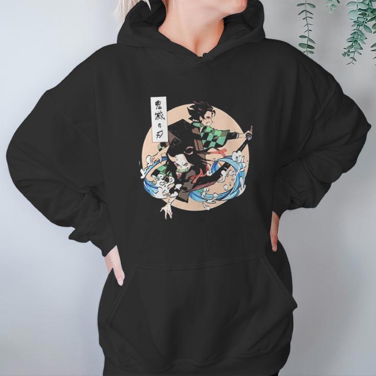 Demon Slayer Over The Moon Hoodie Gifts for Women