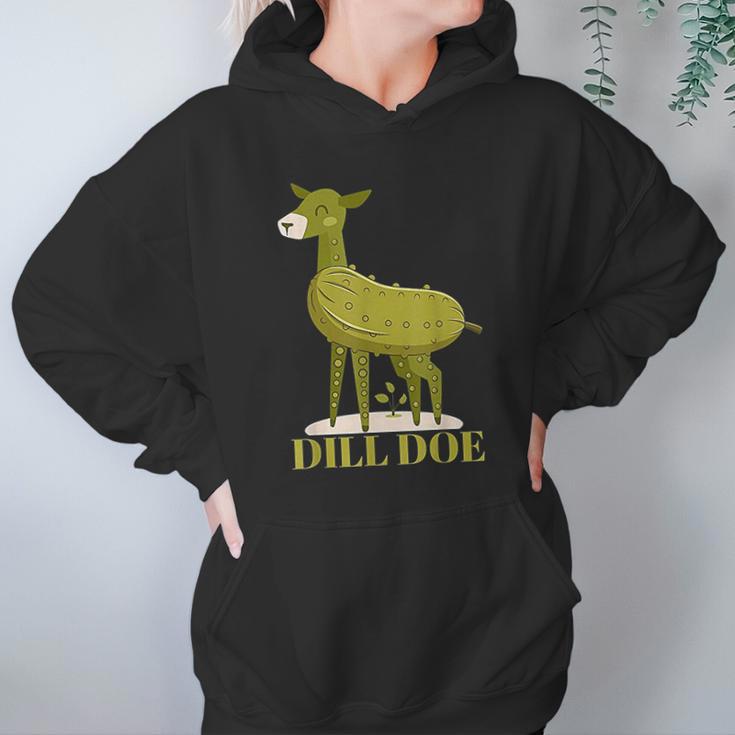 Dill Doe Funny Pickles Hoodie Gifts for Women