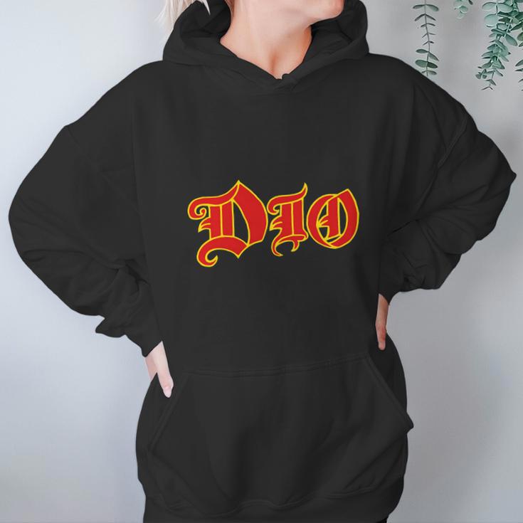 Dio Band Logo Red Hoodie Gifts for Women