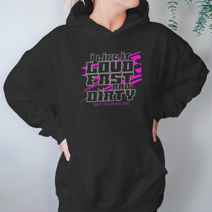 Dirt Track Racing Gear Sprint Car Modified Late Model Racing Hoodie Gifts for Women