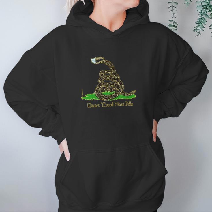 Dont Tread Near Me Funny Social Distancing Hoodie Gifts for Women