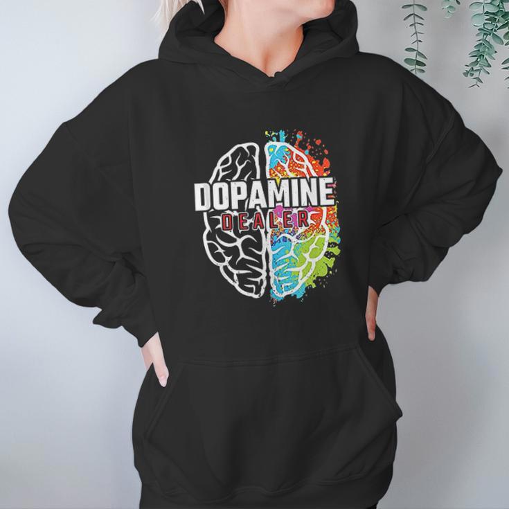 Dopamine Dealer Fitness Coach Personal Trainer Hoodie Gifts for Women