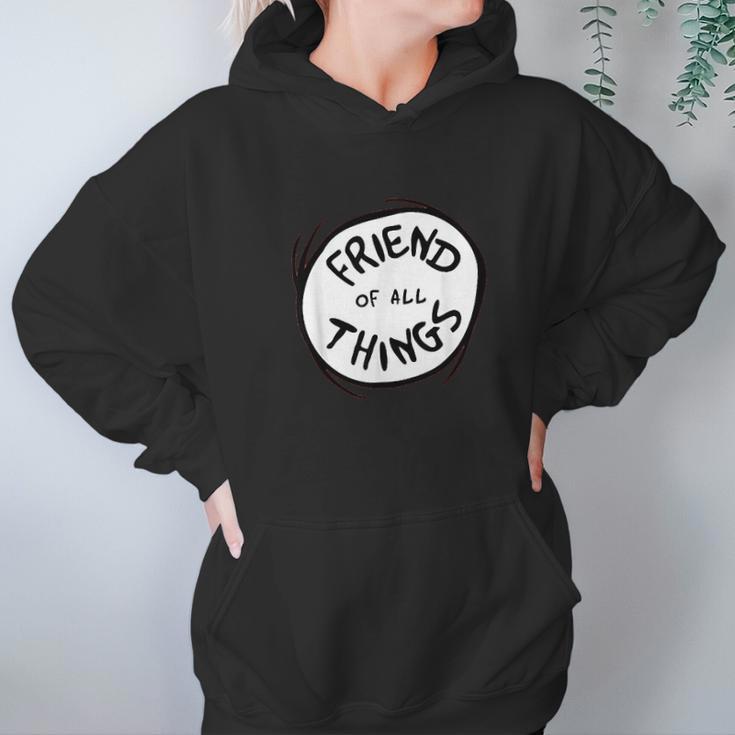 Dr Seuss Friend Of All Things Emblem Best Friend Gifts Hoodie Gifts for Women