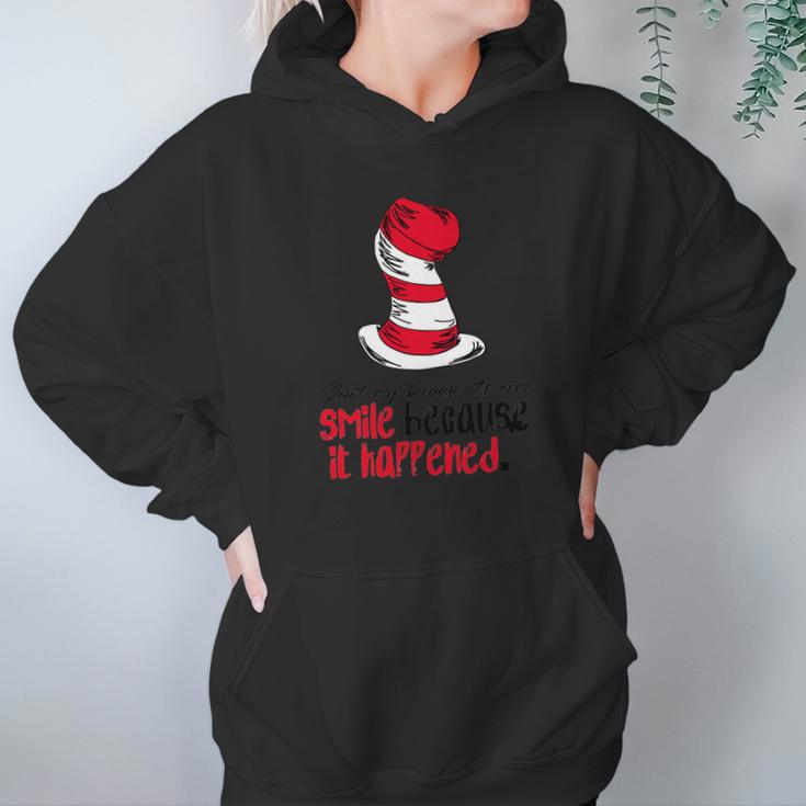 Dr Seuss - Smile Because It Happened Hoodie Gifts for Women