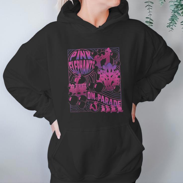 Dumbo Pink Elephants On Parade Hoodie Gifts for Women