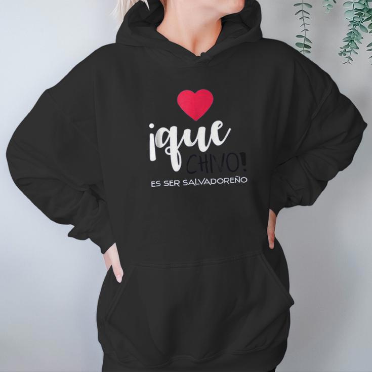 El Salvador Playera Que Chivo Es Ser Salvadoreno Hoodie Gifts for Women