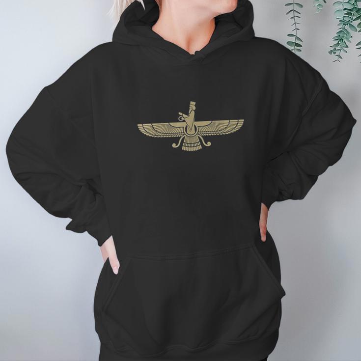 Farvahar Faravahar Farohar Iranian Persian Zoroastrianism Hoodie Gifts for Women