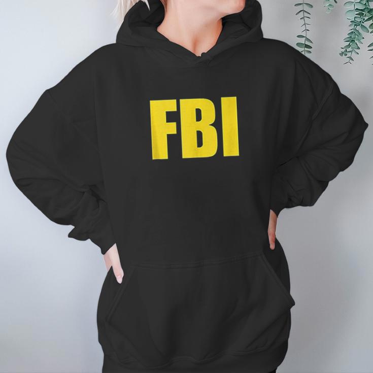 Fbi Federal Bureau Of Investigation Logo Hoodie Gifts for Women