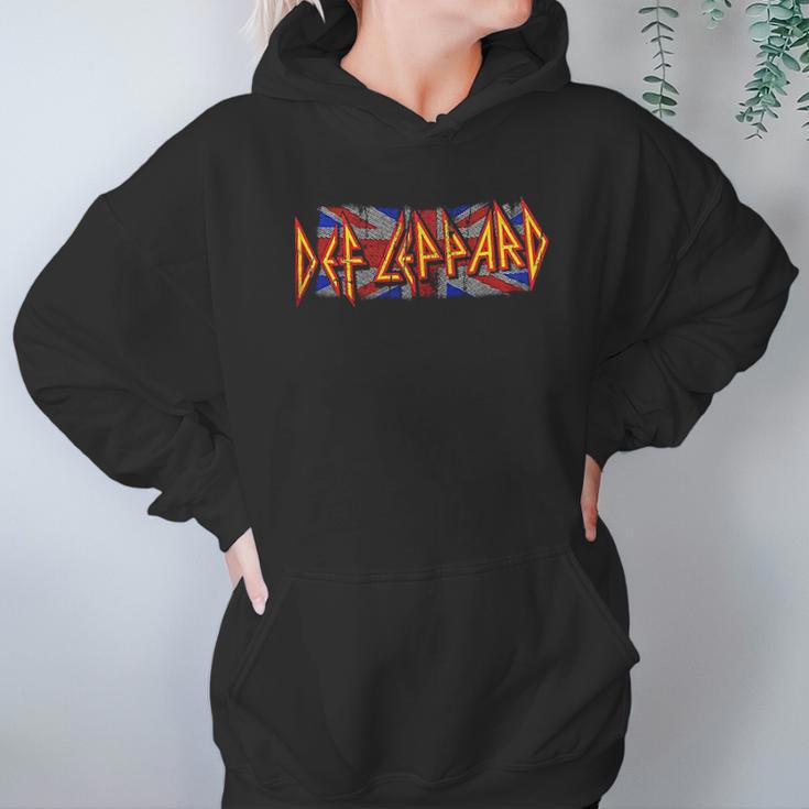 Fea Merchandising Def Leppard Union Hoodie Gifts for Women