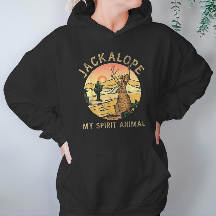 Forest Jackrabbit Desert Jackalope Hoodie Gifts for Women