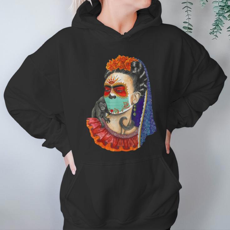 Frida Kahlo Art Girl Hoodie Gifts for Women