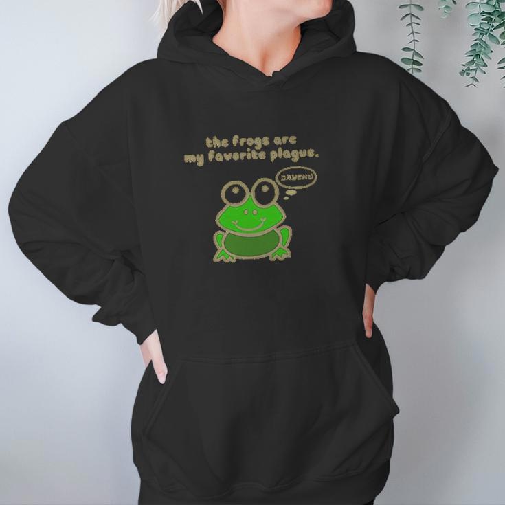 Frog Passover Plague Hoodie Gifts for Women