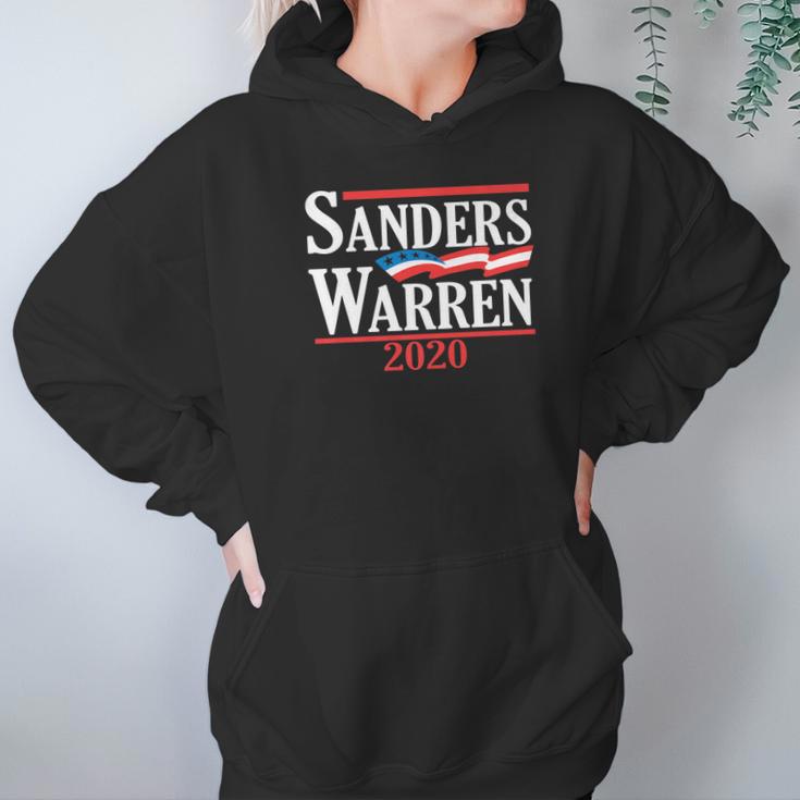 Funny Bernie Sanders Elizabeth Warren 2020 Hoodie Gifts for Women