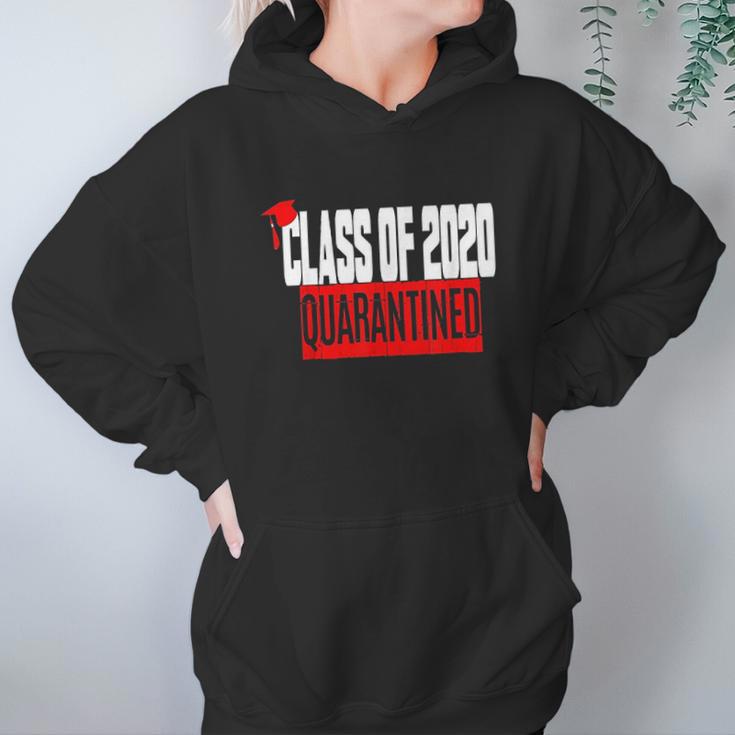 Funny Class Of 2020 Graduating Class In Social Distancing Hoodie Gifts for Women