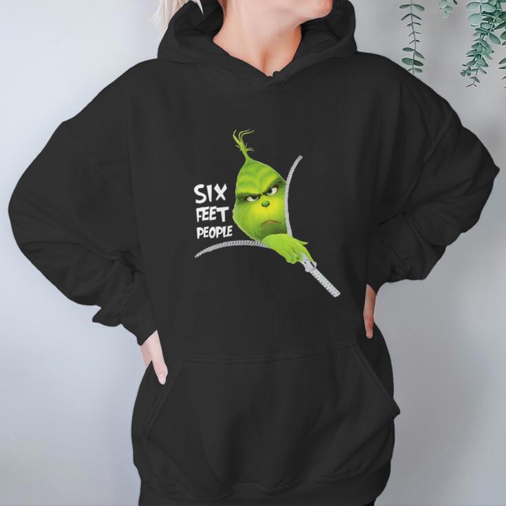 Funny Grinch 6 Feet People Hoodie Gifts for Women