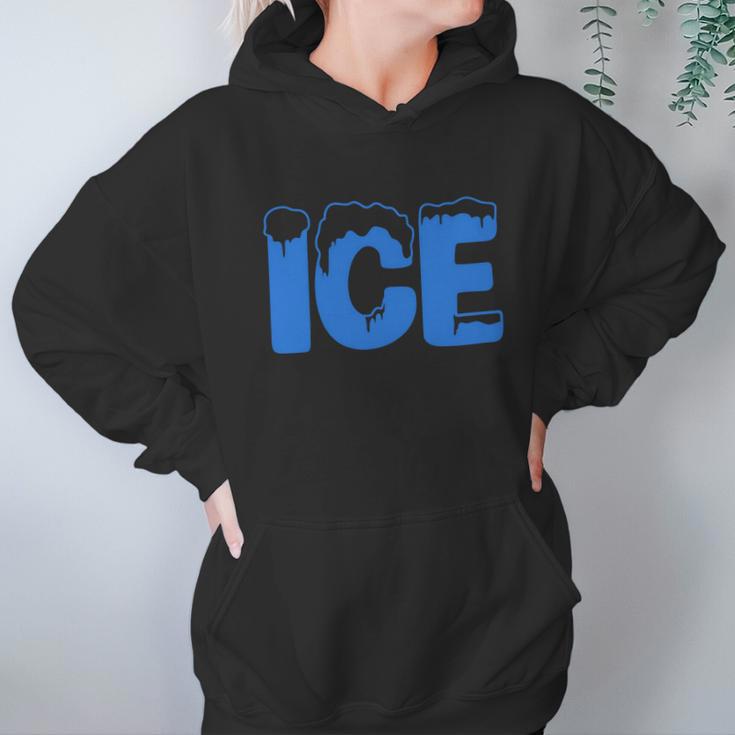 Funny Halloween Ice Costume Logo Halloween Hoodie Gifts for Women