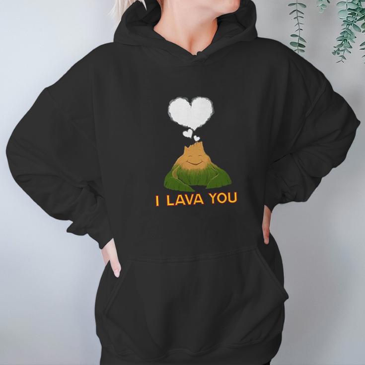 Funny Quote I Lava You Cute Art Hoodie Gifts for Women