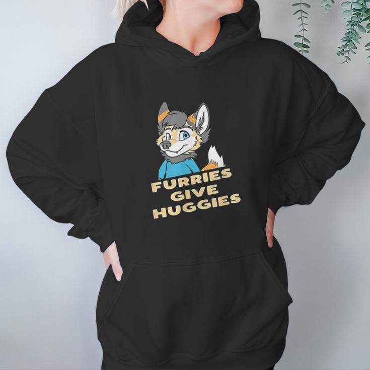 Furries Give Huggies Hoodie Gifts for Women