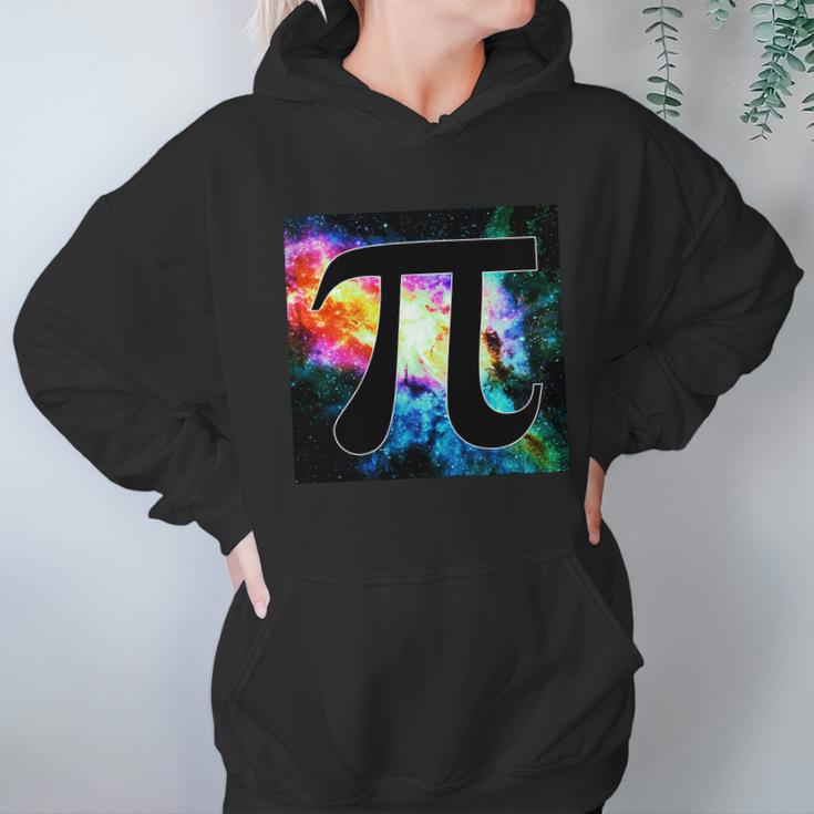 Galactic Pi Galaxy Infinity Hoodie Gifts for Women