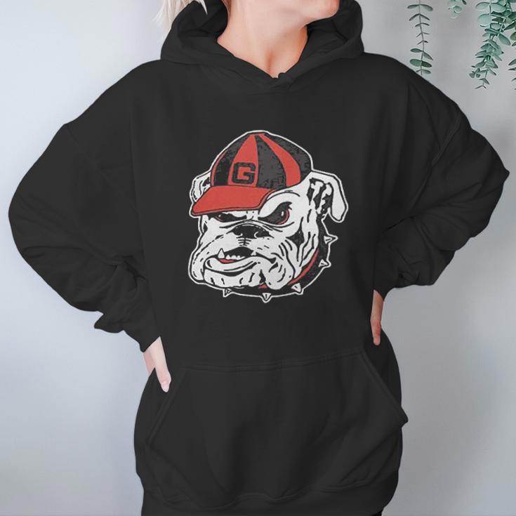 Georgia Bulldog Black Solid Hoodie Gifts for Women