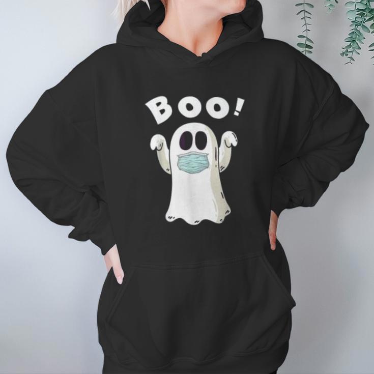 Ghost Boo Social Distancing Hoodie Gifts for Women