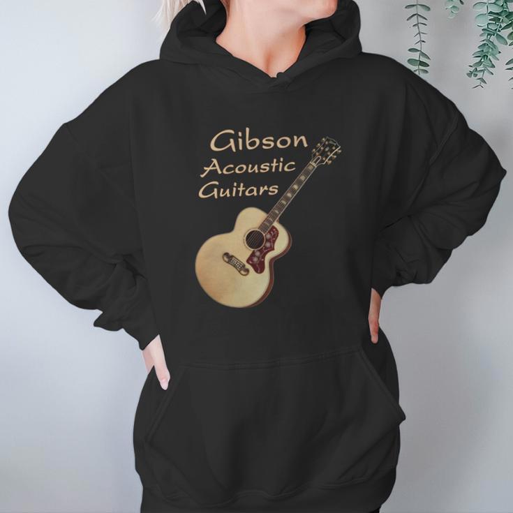 Gibson AcousticShirt Hoodie Gifts for Women