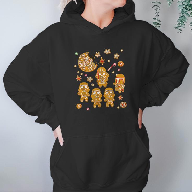 Gingerbread Cookies Galactic Empire Holiday Hoodie Gifts for Women