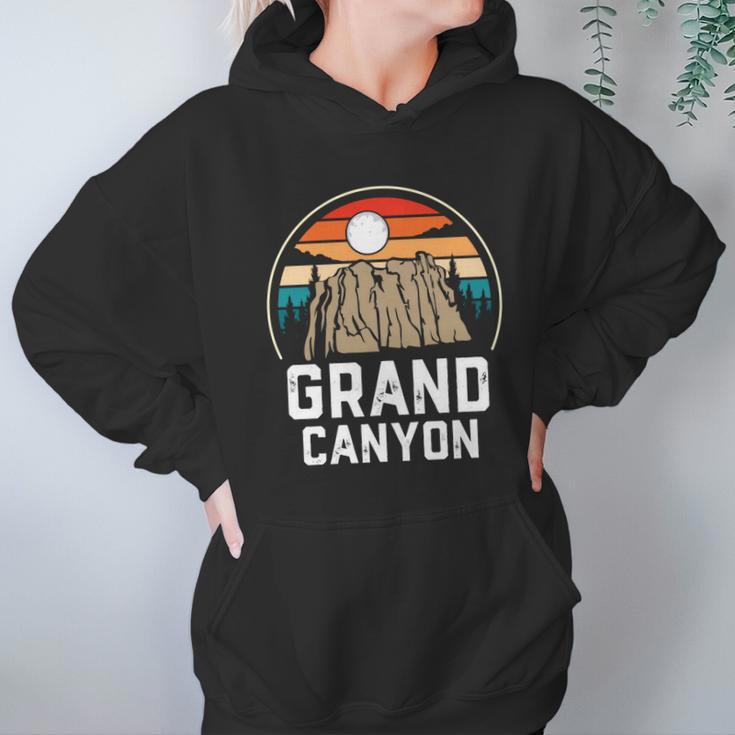 Grand Canyon National Park Arizona Travel Lover Camping Retro Vintage Hoodie Gifts for Women