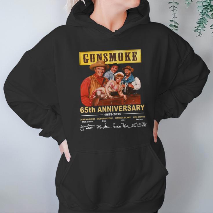 Gunsmoke 65Th Anniversary 1955-2020 Signatures Shirt Hoodie Gifts for Women