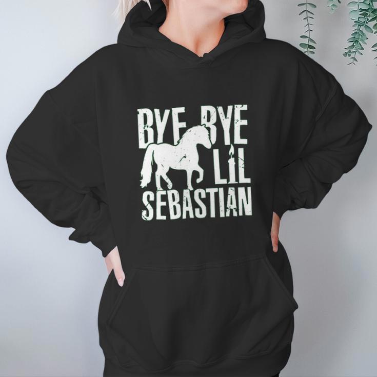 Haase Bye Bye Lil Sebastian Funny Tv Show Quote Ladies Hoodie Gifts for Women