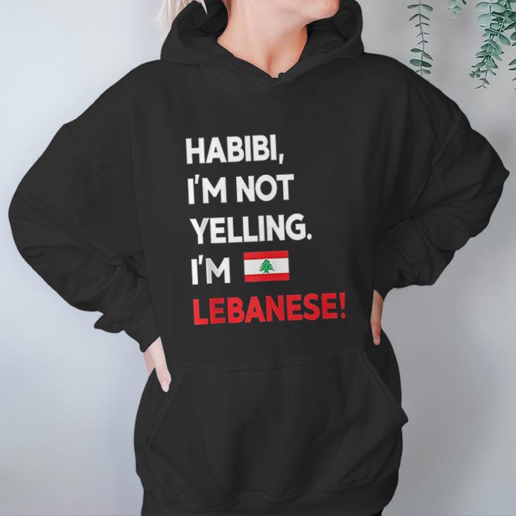 Habibi I Am Lebanese Hoodie Gifts for Women