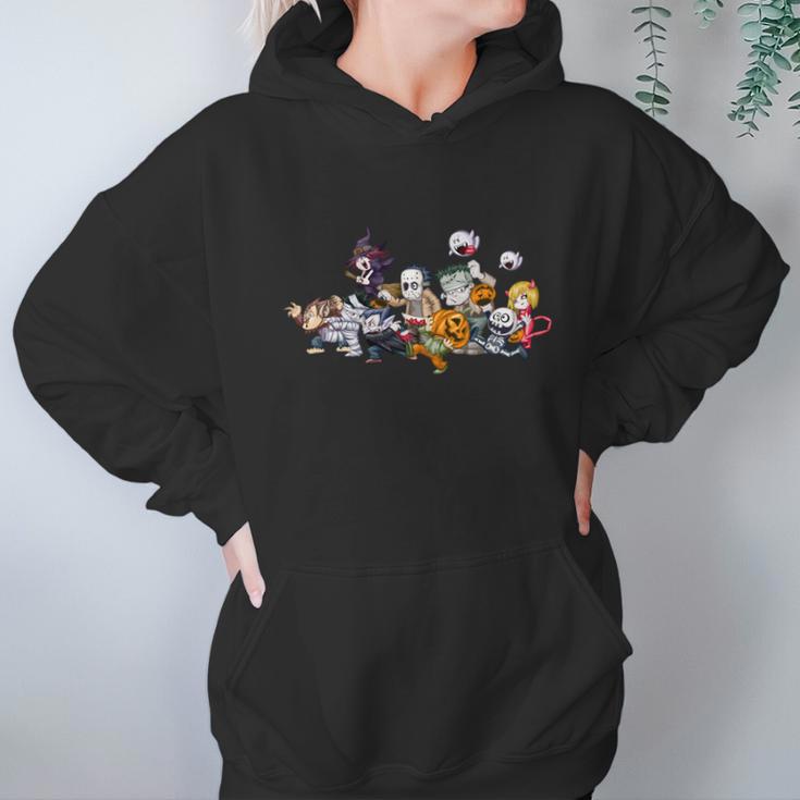 Halloween Team Villains Monster Crew Hoodie Gifts for Women