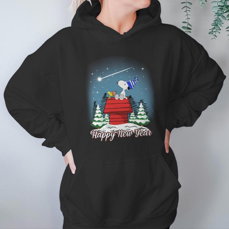 Happy New Year Snoopy Hoodie Gifts for Women