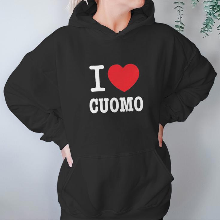 I Heart Cuomo Ladies Hoodie Gifts for Women