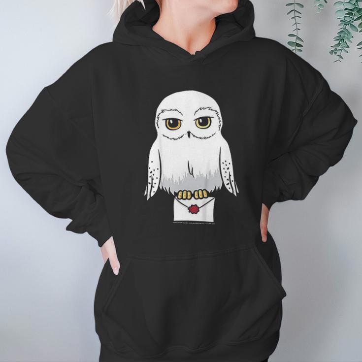 Hedwig Cute Cartoon Portrait Hoodie Gifts for Women